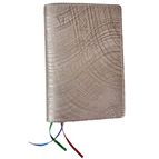 MAGNIFICAT LEATHER COVER (BY FATHER PASCHAL MARY OF MFVA) - NATURAL/SILVER