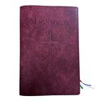 MAGNIFICAT LEATHER COVER (BY FATHER PASCHAL MARY OF MFVA) - BORDEAUX