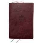 MAGNIFICAT LEATHER COVER (BY FATHER PASCHAL MARY OF MFVA) - BORDEAUX