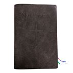MAGNIFICAT LEATHER COVER (BY FATHER PASCHAL MARY OF MFVA) - MOCHA