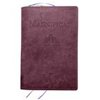 MAGNIFICAT LEATHER COVER (BY FATHER PASCHAL MARY OF MFVA) - PURPLE