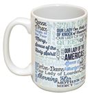 TITLES OF MARY MUG - 15 OZ