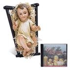 INFANT JESUS STATUE AND FREE CHRISTMAS CD