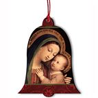 OUR LADY OF GOOD COUNSEL WOOD ORNAMENT