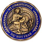 DEVOTIONAL POCKET COIN - ST. CHRISTOPHER