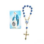 OUR LADY OF GRACE AUTO ROSARY WITH PRAYER CARD