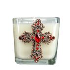 POMEGRANATE - BIBLICAL OIL CROSS CANDLE