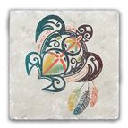 ST. KATERI QUOTE TURTLE - COASTER