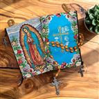 OUR LADY OF GUADALUPE ROSARY AND POUCH