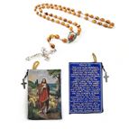 JESUS THE GOOD SHEPHERD ROSARY AND POUCH