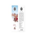 POPE LEO XIV - BOOKMARK WITH MEDAL