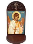 GUARDIAN ANGEL WOODEN PRAYER SHRINE