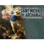 A YEAR OF ART WITH ST. MICHAEL THE ARCHANGEL - CATHOLIC CALENDAR 2025