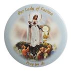 OUR LADY OF FATIMA WITH EUCHARIST MAGNET