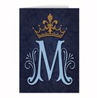 MARIAN SYMBOL GREETING CARD