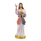 DIVINE MERCY OUTDOOR STATUE - 24" COLOR