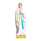 OUR LADY OF LOURDES OUTDOOR STATUE - 24" COLOR