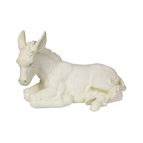 WHITE OUTDOOR NATIVITY - DONKEY - 27" SCALE