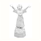 DIVINO NIÑO OUTDOOR STATUE - 32" WHITE