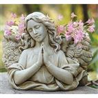 PRAYING ANGEL FLOWER PLANTER