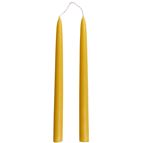 100% BEESWAX TAPER CANDLES 10" - SET OF 2