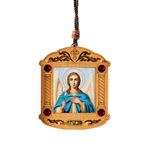ARCHANGEL GABRIEL - MINI WOODEN ICON WITH INCENSE