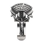 MOTORIST PRAYER CROSS - VISOR CLIP
