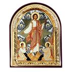 RESURRECTION OF CHRIST WITH SERAPHIM DESKTOP ICON - 4"
