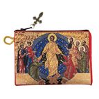 RESURRECTION OF CHRIST TAPESTRY ROSARY POUCH