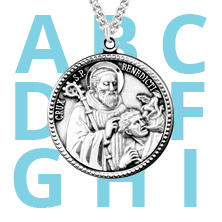 Saint Necklaces by Alphabet